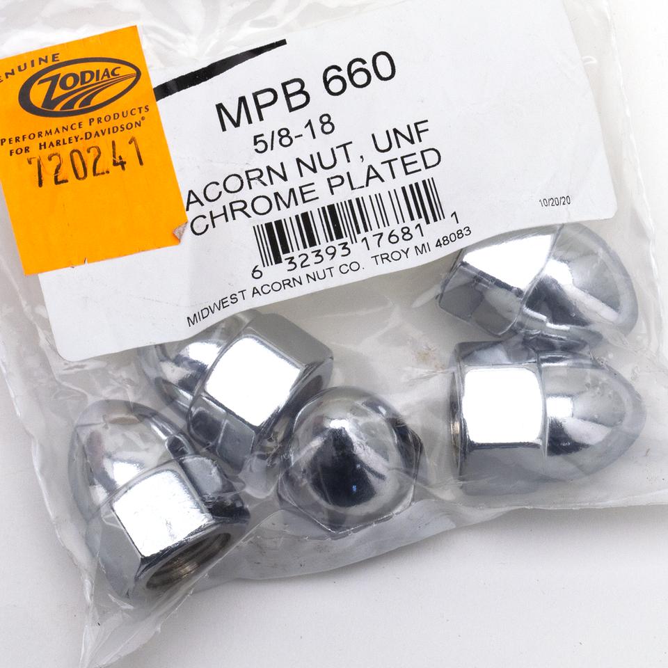 Midwest Acorn Nut Company Chrome Acorn Style Nut Assortment – Hardware