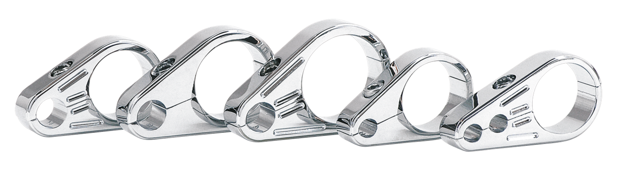Zodiac Chrome Cable Clamps – Control Cables & Hydraulic Lines