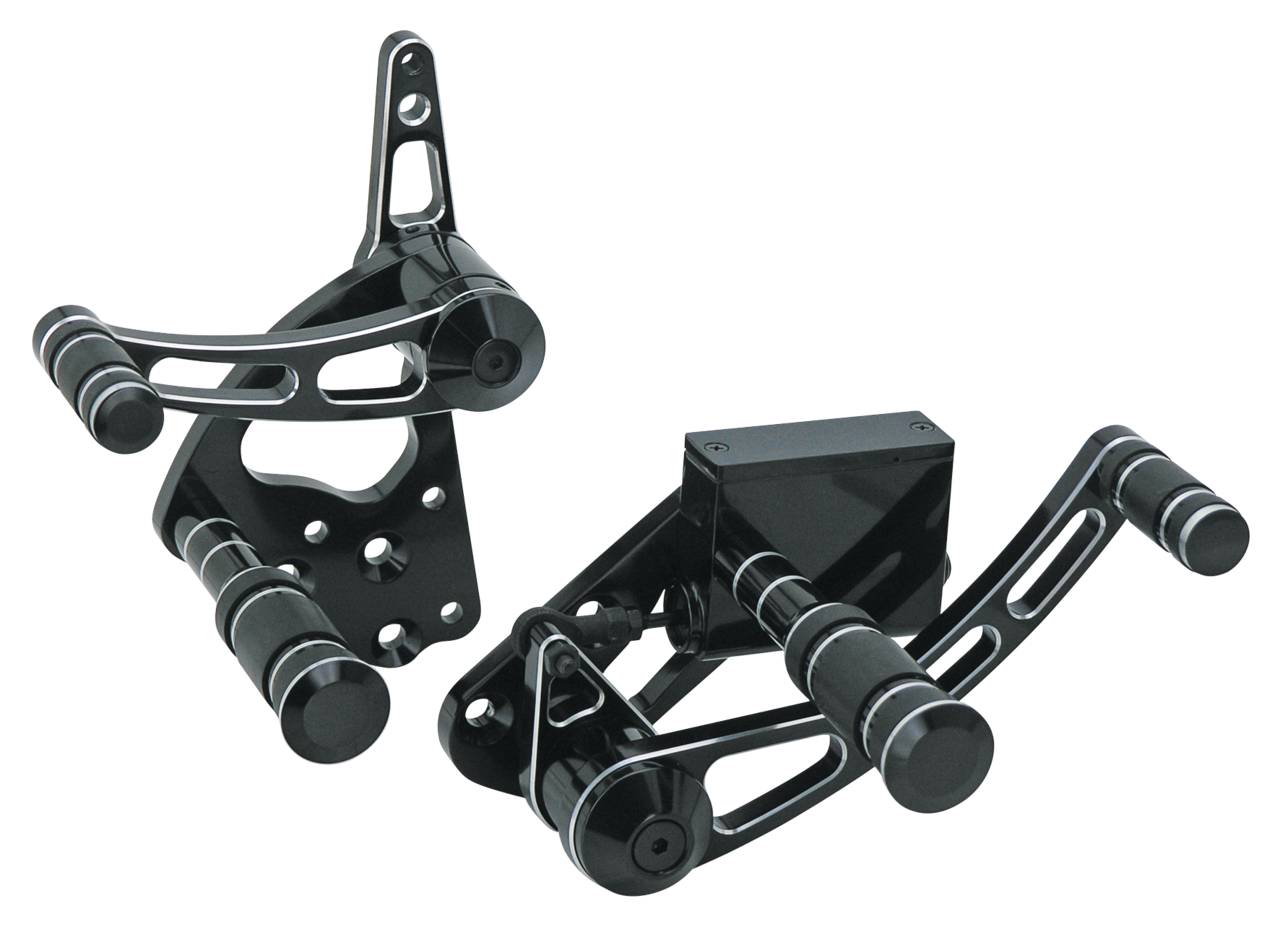 Zodiac Forward Control Kit for Softail & 4 Speed FX FL – Foot Control