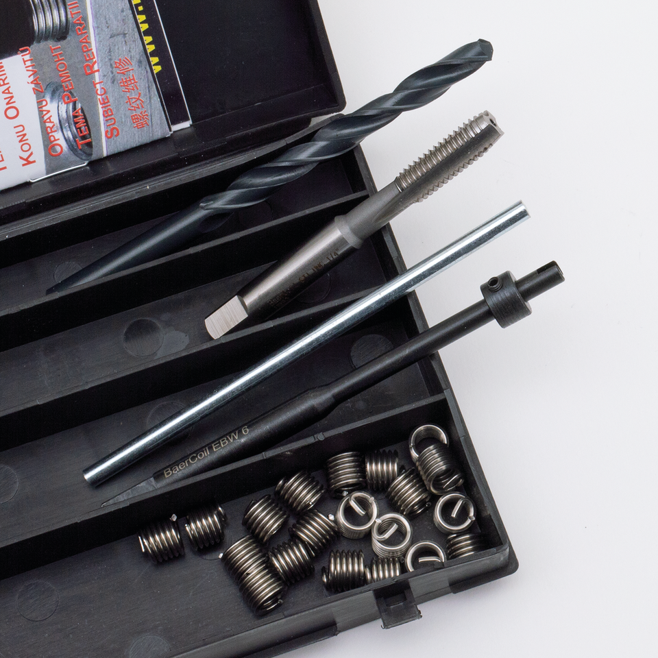 Samwel Supplies Thread Repair – Tools & Chemicals