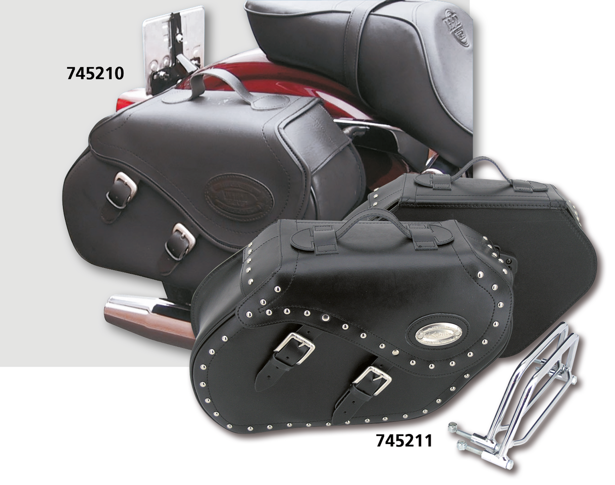 Longride Motorcycle Bags K-Drive Longride "click & Lock" Saddlebag Kits – Luggage