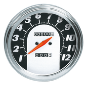 Zodiac Speedometers for Fxwg, FXST & FLST – Gauges & Dashes