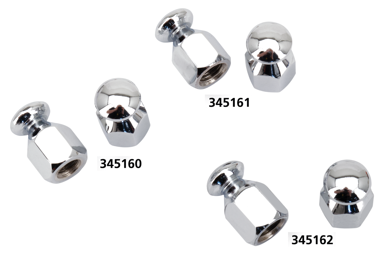 Zodiac Chrome Bungee Nuts – Luggage