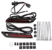 Ciro Lighted Saddlebag Latch Covers for Touring – Electric & Light