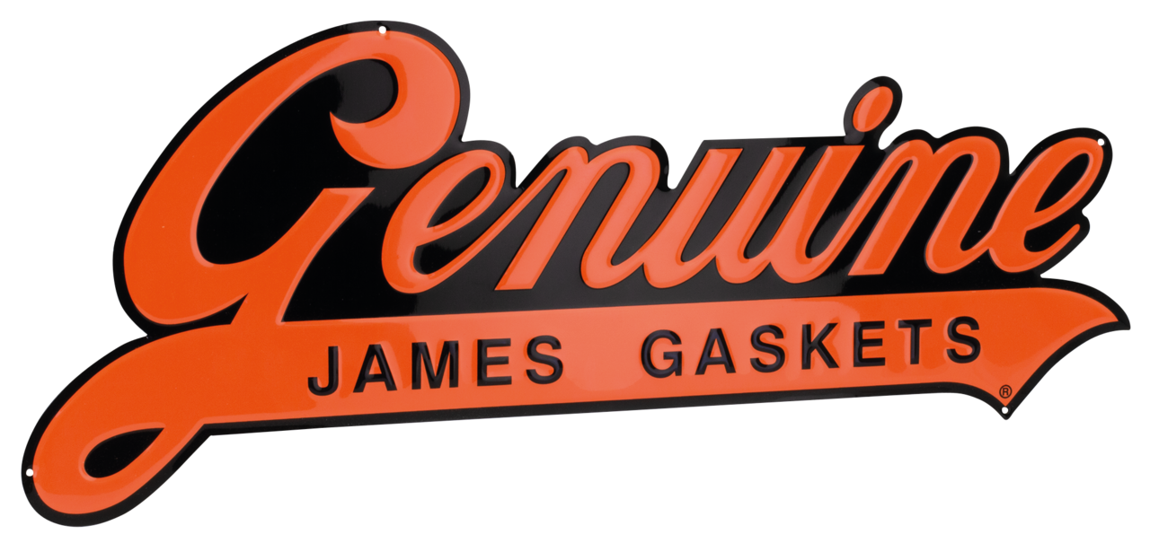 James Gaskets Genuine James Gaskets Shop Sign – Helmets