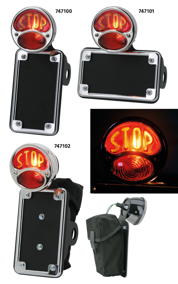 No School Choppers Taillights – Electric & Light