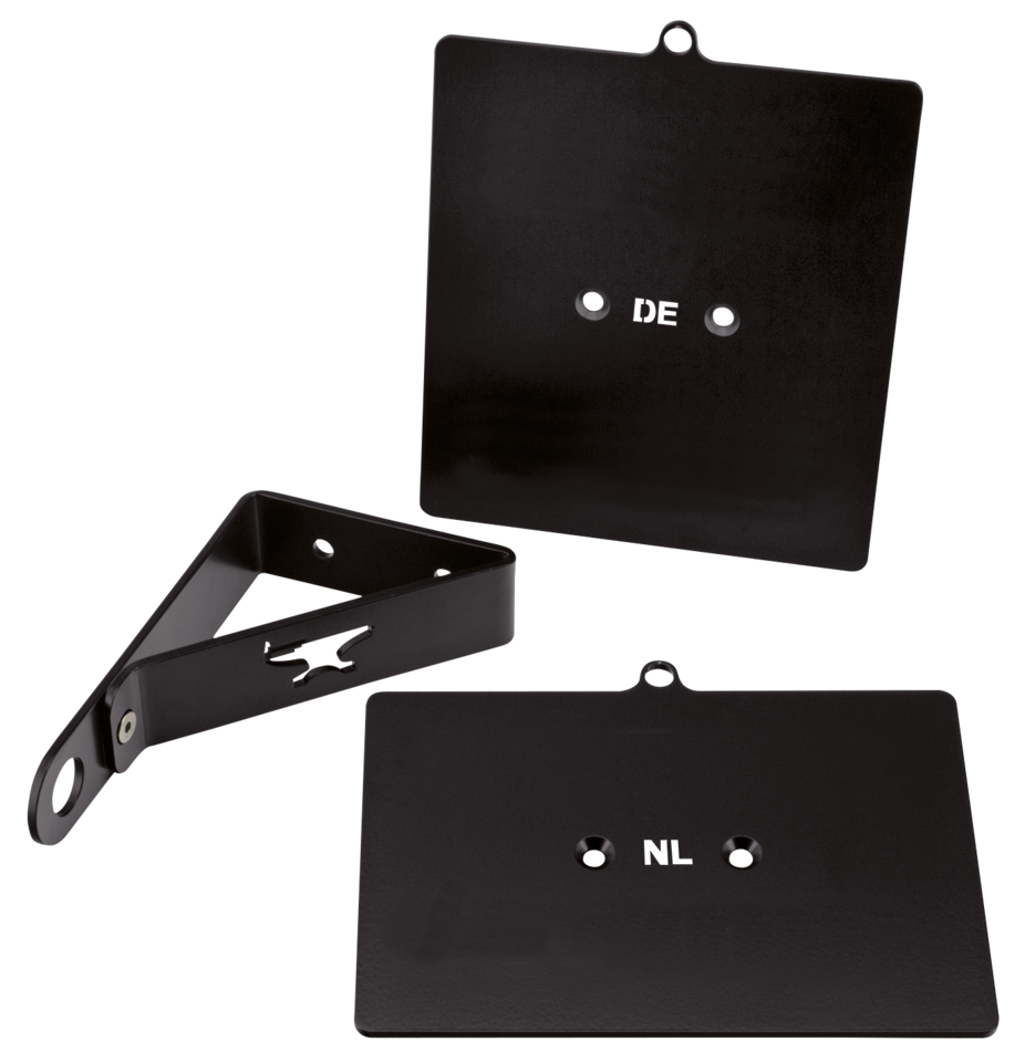 Odd Concept Side Mount License Plate Frames – Electric & Light